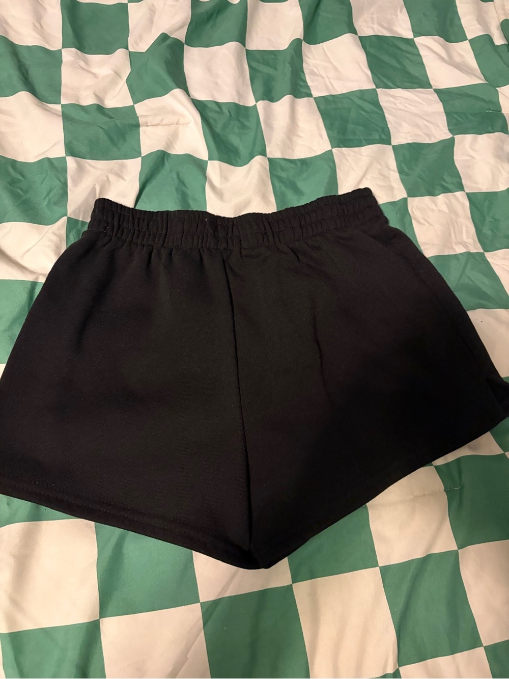 Streetwear Society Black Elastic Waist Athletic Shorts